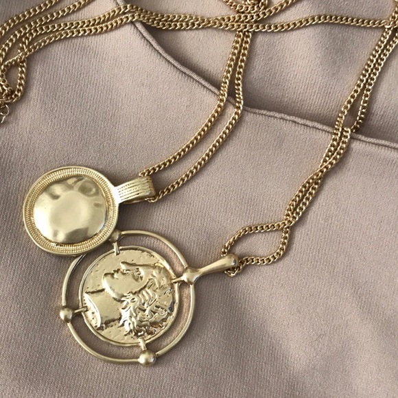 Last one -Coin chain layered necklace - Picture 2 of 6